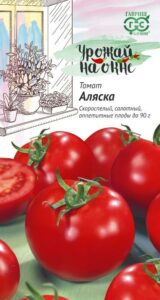 Домат Аляска: описание, плюсове и минуси, характеристики на отглеждане